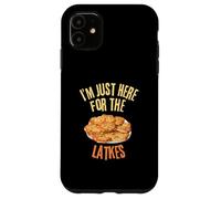Je suis Juste là pour Les Amoureux de la Cuisine Amusante de Latkes Coque pour iPhone 11