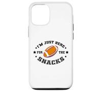 Je suis Juste là pour Les collations | League Fantasy Football Coque pour iPhone 12/12 Pro