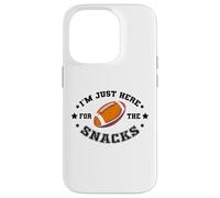 Je suis Juste là pour Les collations | League Fantasy Football Coque pour iPhone 14 Pro