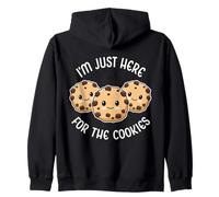 Je suis Juste là pour Les Cookies Cute Kawaii Cookie Love Sweets Sweat à Capuche