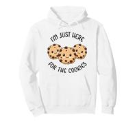 Je suis Juste là pour Les Cookies Cute Kawaii Cookie Love Sweets Sweat à Capuche