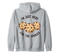 Je suis Juste là pour Les Cookies Cute Kawaii Cookie Love Sweets Sweat à Capuche