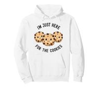 Je suis Juste là pour Les Cookies Cute Kawaii Cookie Love Sweets Sweat à Capuche