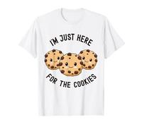 Je suis Juste là pour Les Cookies Cute Kawaii Cookie Love Sweets T-Shirt