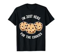 Je suis Juste là pour Les Cookies Cute Kawaii Cookie Love Sweets T-Shirt