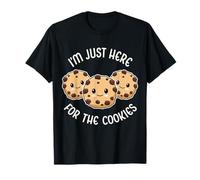 Je suis Juste là pour Les Cookies Cute Kawaii Cookie Love Sweets T-Shirt
