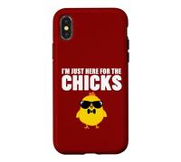Je suis Juste là pour Les Nanas Coque pour iPhone X/XS