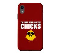 Je suis Juste là pour Les Nanas Coque pour iPhone XR