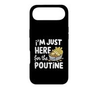 Je suis Juste là pour Les Pommes de Terre Poutine canadiennes Frites au Fromage Coque pour iPhone Air