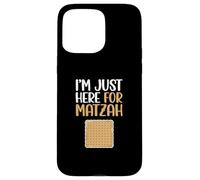 Je suis Juste là pour Matzah Coque pour iPhone 15 Pro Max