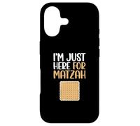Je suis Juste là pour Matzah Coque pour iPhone 17