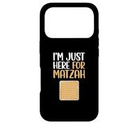Je suis Juste là pour Matzah Coque pour iPhone 17 Pro