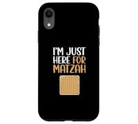 Je suis Juste là pour Matzah Coque pour iPhone XR