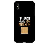 Je suis Juste là pour Matzah Coque pour iPhone XS Max