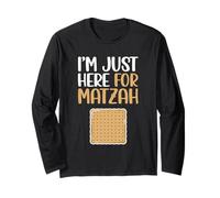 Je suis Juste là pour Matzah Manche Longue