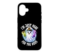 Je suis Juste là pour The Boos Halloween Cruise Ghost Captain Coque pour iPhone 16