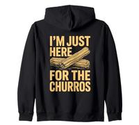 Je suis Juste là pour The Churros Funny Churro Lover Sweat à Capuche