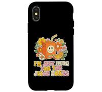 Je suis Juste là pour The Juice Boxes Soccer Parent Coque pour iPhone X/XS