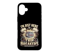 Je suis Juste là pour Trip Breakers de manière Professionnelle Coque pour iPhone 16 Plus