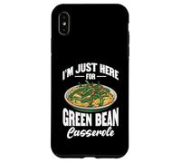 Je suis juste là pour une casserole de haricots verts Design Coque pour iPhone XS Max