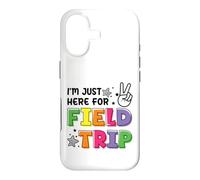 Je suis Juste là pour Une Excursion, Une journée sur Le Terrain, Un Enseignant, Une école pour Enfants Coque pour iPhone 17