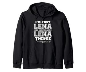 Je suis Juste Lena Qui Fait des Choses géniales avec Lena Sweat à Capuche