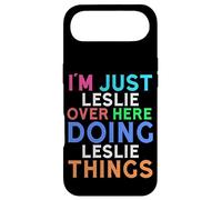 Je suis Juste Leslie Qui Fait Leslie Things Leslie Coque pour iPhone Air