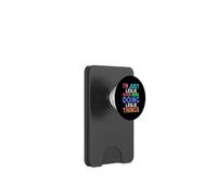 Je suis Juste Leslie Qui Fait Leslie Things Leslie PopSockets PopWallet pour MagSafe