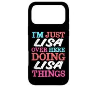 Je suis Juste Lisa Qui Fait Le nom de Lisa Things Coque pour iPhone 17 Pro Max