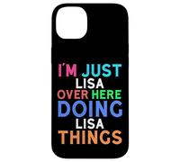 Je suis Juste Lisa Qui Fait Les Choses avec Lisa, Lisa Coque pour iPhone 14 Plus