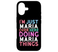 Je suis Juste Maria, Ici, Je Fais des Choses avec Maria Coque pour iPhone 17