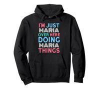 Je suis Juste Maria, Ici, Je Fais des Choses avec Maria Sweat à Capuche