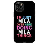 Je suis Juste Mila, Qui Fait Mila Things Name Coque pour iPhone 11 Pro