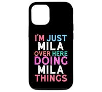 Je suis Juste Mila, Qui Fait Mila Things Name Coque pour iPhone 12/12 Pro