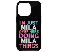 Je suis Juste Mila, Qui Fait Mila Things Name Coque pour iPhone 13 Pro