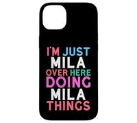 Je suis Juste Mila, Qui Fait Mila Things Name Coque pour iPhone 14 Plus