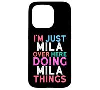 Je suis Juste Mila, Qui Fait Mila Things Name Coque pour iPhone 15 Pro