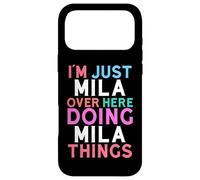 Je suis Juste Mila, Qui Fait Mila Things Name Coque pour iPhone 17 Pro Max