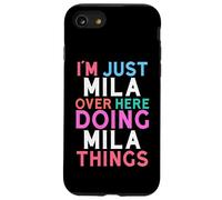 Je suis Juste Mila, Qui Fait Mila Things Name Coque pour iPhone SE (2020) / 7/8