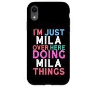 Je suis Juste Mila, Qui Fait Mila Things Name Coque pour iPhone XR