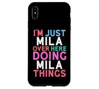 Je suis Juste Mila, Qui Fait Mila Things Name Coque pour iPhone XS Max