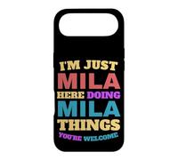 Je suis Juste Mila Qui Fait Mila Things, tu ES la Bienvenue Coque pour iPhone Air