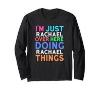 Je suis Juste Rachael, Ici à Faire Les Choses de Rachael, Rachael Manche Longue