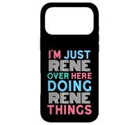 Je suis Juste René Qui Fait Rene Things Name Coque pour iPhone 17 Pro Max