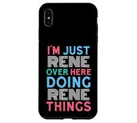 Je suis Juste René Qui Fait Rene Things Name Coque pour iPhone XS Max