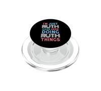 Je suis Juste Ruth Qui Fait Ruth Things Name PopSockets PopGrip pour MagSafe