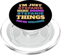 Je suis juste Stefanie qui fait Stefanie Things, tu es la bienvenue PopSockets PopGrip pour MagSafe