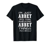 Je suis Juste Une Abbaye Qui Fait des Choses géniales T-Shirt