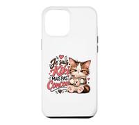 Je suis Kiki mais Pas concon Chat Mignon, Candide, crédule Coque pour iPhone 12 Pro Max