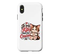 Je suis Kiki mais Pas concon Chat Mignon, Candide, crédule Coque pour iPhone X/XS